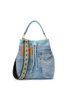 Borsa Jeans in Pelle