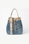Borsa Jeans in Pelle