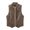 Gilet con Cravatta Veloura