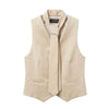 Gilet con Cravatta Veloura