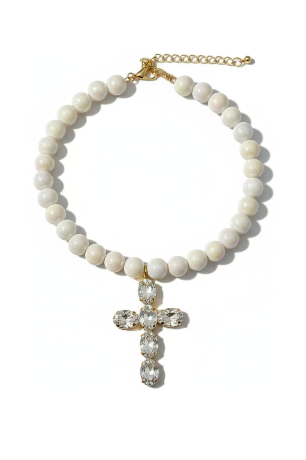 Collana Perline Croci