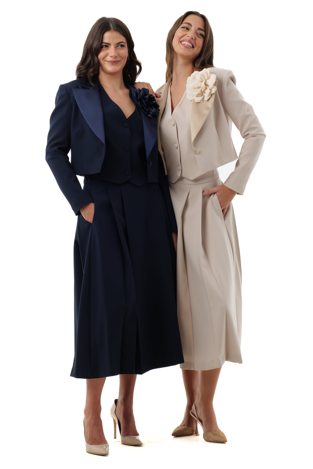 Spilla Fiore in Tessuto