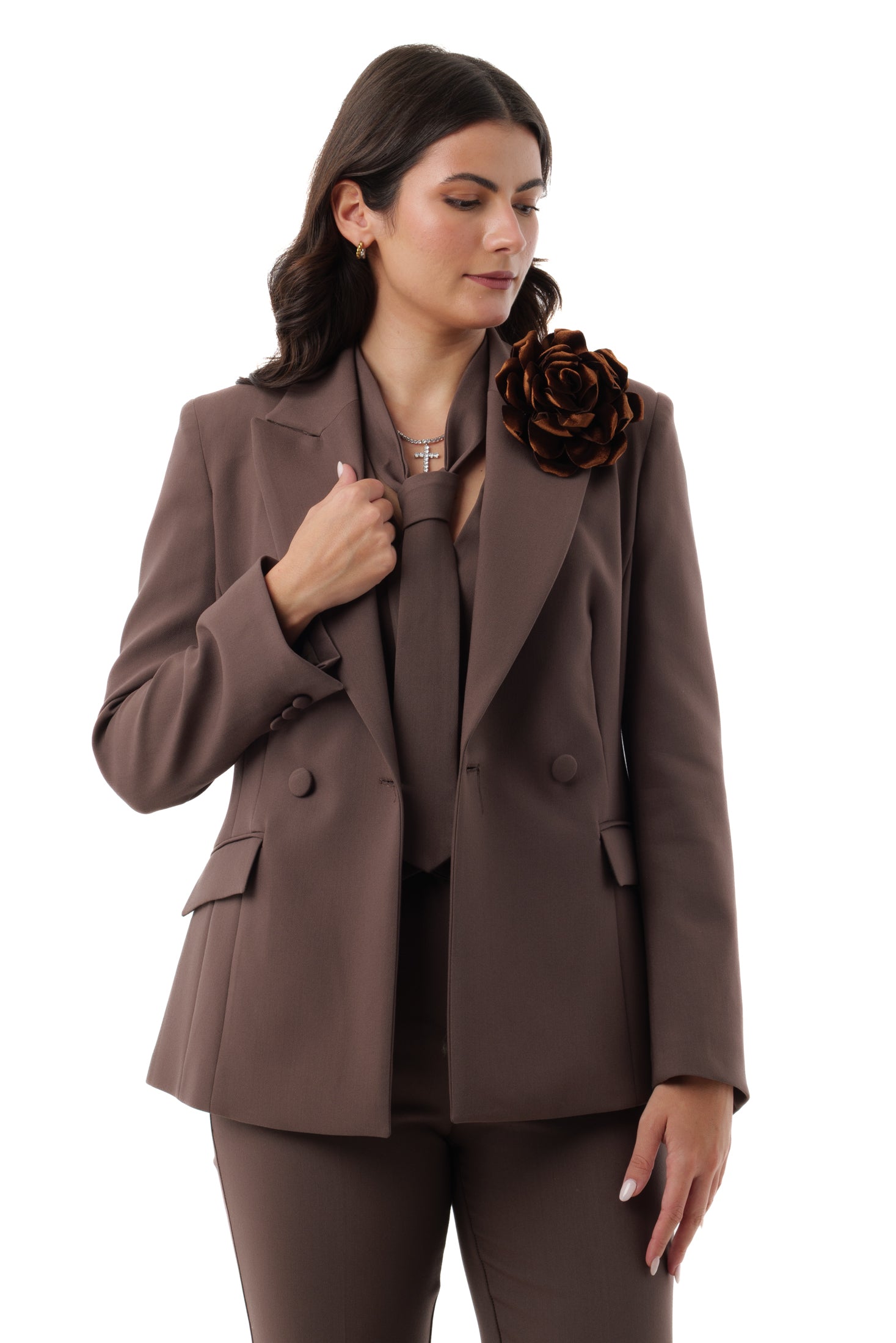 Spilla Fiore Velluto