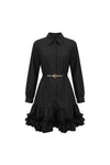 Abito Camicia con Balze