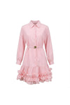Abito Camicia con Balze
