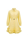 Abito Camicia con Balze